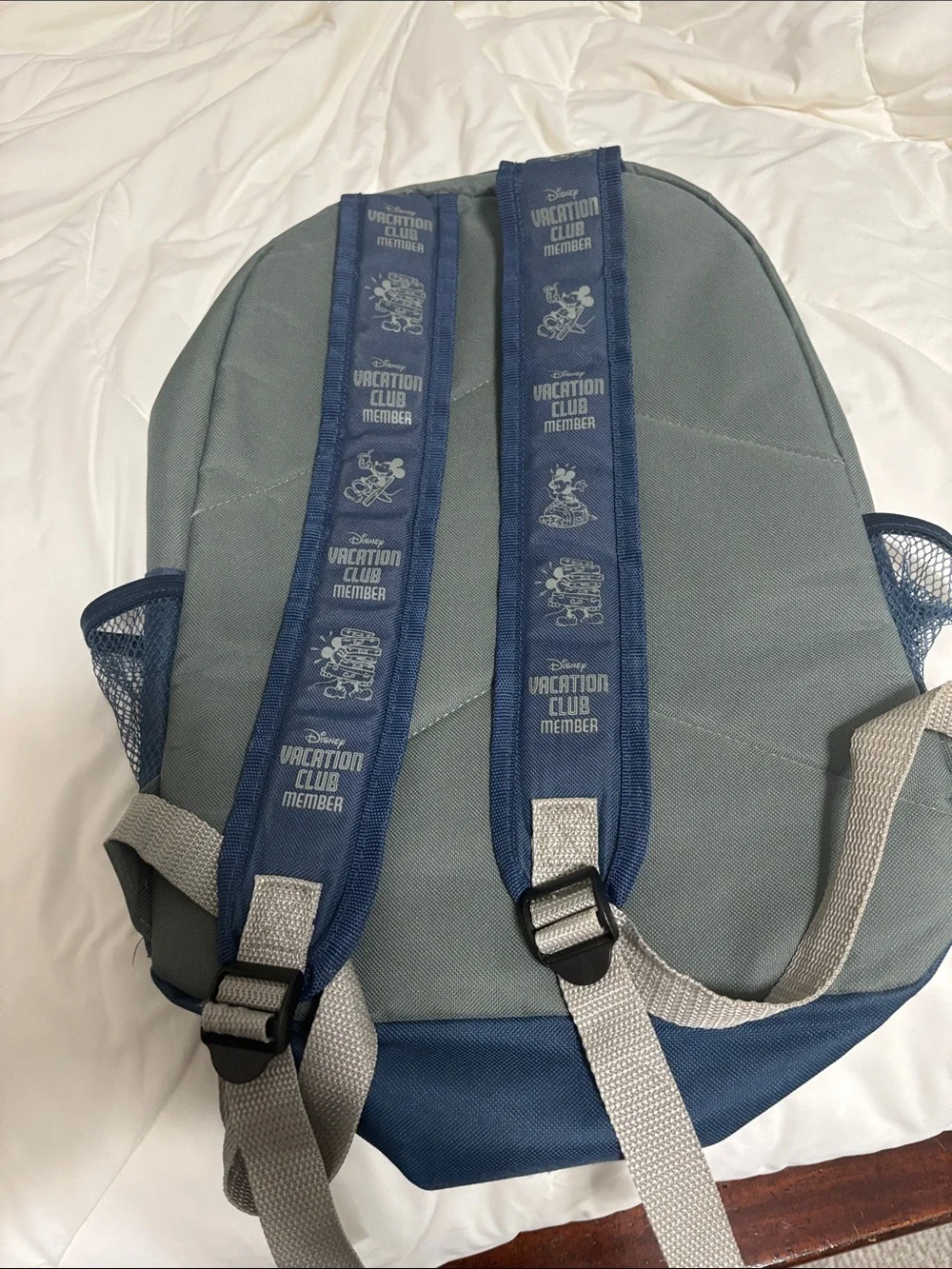Disney Blue and Gray Vacation Club Mickey Backpack